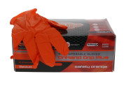 Orange Grip Nitrile Gloves